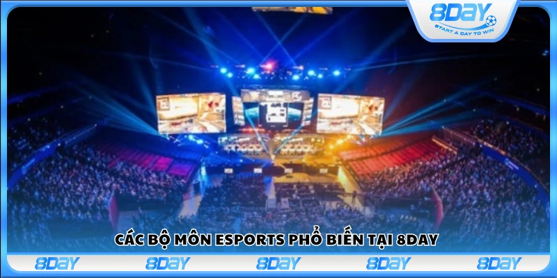 Danh sách game Thể thao điện tử được yêu thích nhất tại 8 Day