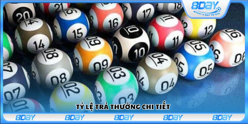 Tỷ lệ thắng cụ thể cho từng kiểu cược lô tô