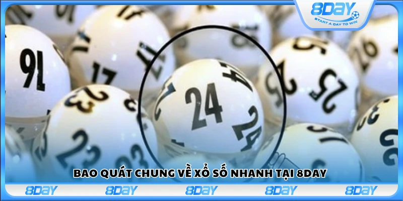 Tổng quan trò chơi xổ số nhanh hấp dẫn tại 8Day