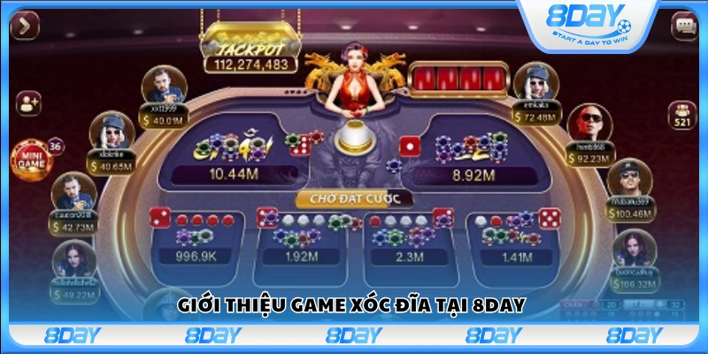 Tổng quan trò chơi Xóc Đĩa tại 8Day